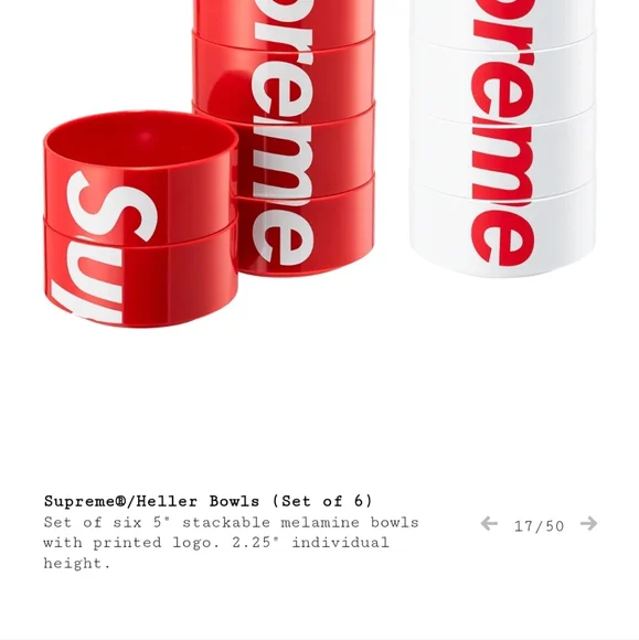 キッチン収納・ラック supreme heller bowls supreme heller bowls